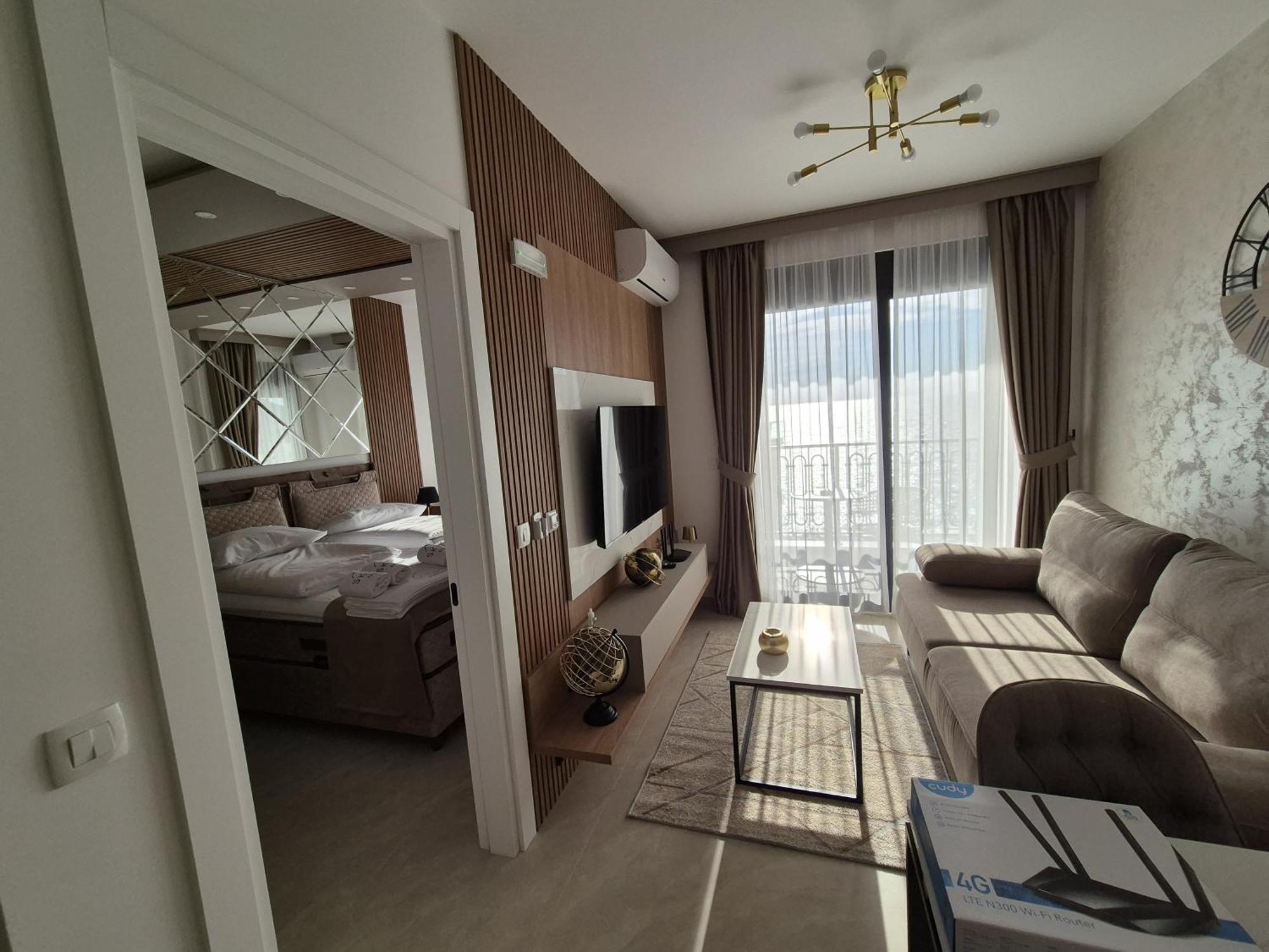 Vienna Luxury Apartments Dobra Voda Luaran gambar
